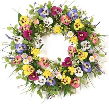 Spring Door Wreath for Front