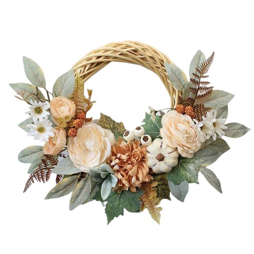 Fall wreath for front door - fall,