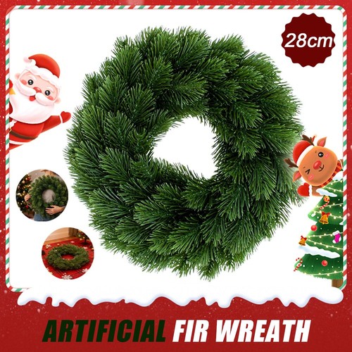 Christmas wreath 28cm plain - christmas,