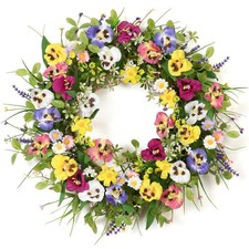 Spring Door Wreath for Front