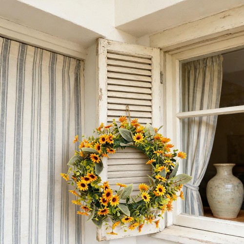 Wreaths for front - door, fake