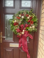 Xmas Wreath for Front Door 12