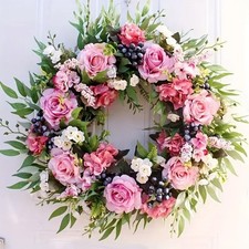 Rose Wreath Flower Garland