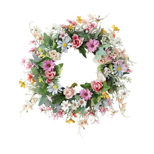 Daisy wreath for front - daisy,