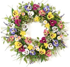 Spring Door Wreath for Front