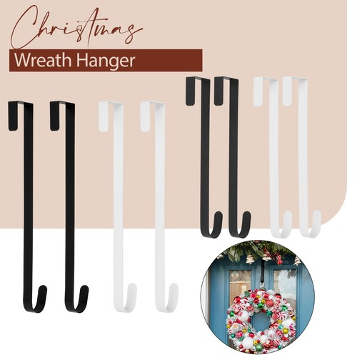 2pcs christmas wreath - wreath, hanger