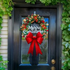 Large Christmas wreaths for