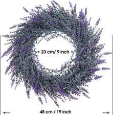 Lavender Wreath for Front
