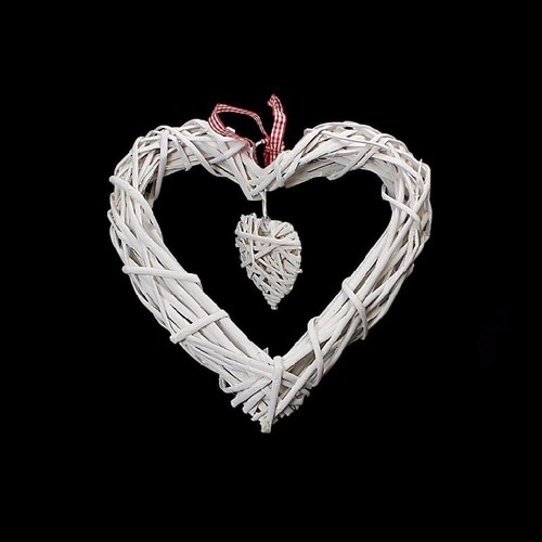 Heart wreath for front - heart,