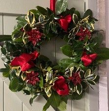 Xmas Wreath for Front Door 12