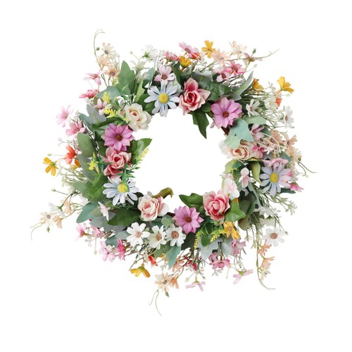 Daisy wreath for front - for,