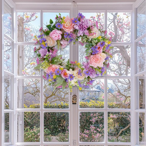 Spring summer wreath - spring,