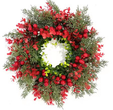Red Berry Wreath 35cm