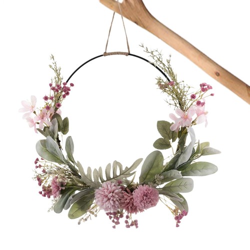 Spring wreaths for - for, front